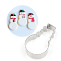 Miniatyrbillede 3 af 5: Julekageudstikkere Sæt af 14 Rustfrit Stål Fondant Brød Kage