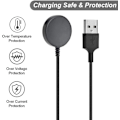 Miniatyrbilde 5 av 5: Lader for Samsung Galaxy Watch 4/3 Active 2 Senioroy Ladedock, svart