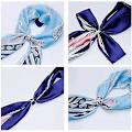 Miniatyrbilde 4 av 5: Sjal Klips Sjal Ring Wrap Klemme Silke Sjal Spenne, 3 stk Sjal Ringer Kryss Hult Sjal Spenne X-formet Sjal Ring Spenne Enkel