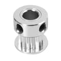 Aluminium GT2 16 Tänder 6mm Hål Timing Bälte Remhjul Fläns Synkront Hjul för 3D-skrivare