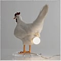 Miniatyrbillede 1 af 4: 3D Kylling Æg Lampe Hane Bordlampe