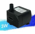 Multifunktionell vattenpump Mini vattenpump dränkbar pump Fish Tank Fountain-3W, 1st