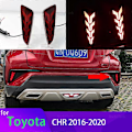 Pikkukuva 2 / 5: Auton vilkkuva LED-heijastin takasumuvalo takapuskurin jarruvalo Toyota C-HR CHR 2016-2020