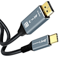 Pikkukuva 2 / 4: Video-kaapeli 8K Uros-C - DisplayPort, korkea resoluutio, 1,8 m, LinQ, musta