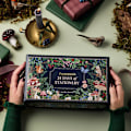 Miniatyrbillede 1 af 5: Brevpapir Julekalender 2024, Brevpapir Julekalender Nedtælling, 24 Dages Brevpapir Julekalender