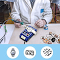 Miniatyrbillede 2 af 5: 250v EU-stik Ur Demagnetiser, Professionel Ur Reparations Demagnetiser, Nem At Bruge, Blå