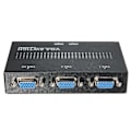 Miniatyrbillede 1 af 5: 2-i-1 VGA-switch med 2 porte til skærm - Manuel switch/splitter