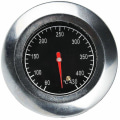 Miniatyrbilde 1 av 5: Termometer i rustfritt stål, metalltermometer, for grill i rustfritt stål, gassgrill, (60c -430c)