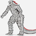 Pikkukuva 1 / 5: King Of The Monsters Monster Mechagodzilla Godzilla Elokuva Toimintahahmo