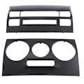 Miniatyrbillede 2 af 5: 9 Tommer Bilramme Facia Adapter Android Radio Dash Monteringspanel Kit til Prado 120 Land Cruiser GX470