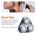 Miniatyrbillede 5 af 5: Højkvalitets erstatningsbarberhoved til Philips S6000 S6011 S6015 S6500 S6550 S6580 S6670 S6688 Raz