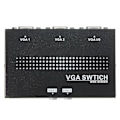Miniatyrbild 5 av 5: 2 i 1 ut VGA VGA 2-portars monitor två källor manuell switch splitter