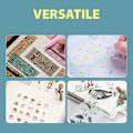 Pikkukuva 4 / 5: 6 kpl Liimakyniä, Scrapbooking Nopeakuivuva Liimakyni, Käsityö Kangas Kynä Nestemäinen Liimakyni, Värikäs Nopeakuivuva Liimakyni Sarja Scrapbookingille, Paperikäsityölle