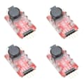4X Högtalare Lipo Batteri Spänningslarm Display Checker 2-3S LED Display för RC Helikopter Quadco