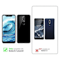 Pikkukuva 2 / 5: Nokia 5.1 PLUS / X5 -kotelo - Suojaava kotelo telinetoiminnolla ja korttipaikalla