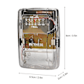 Miniatyrbild 1 av 5: Retekess Tr624 Transparent Bärbar Radio Am / Fm Pointer Tuning Mini Fickradio Med Hörlurar Nr.323869