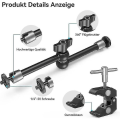 Pikkukuva 1 / 2: Smallrig 10 Tuuman Magic Arm Super Clampilla Ja Suurilla Rapusaksilla Näytölle, Led-Valolle - Kbum2732