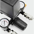 Miniatyrbillede 4 af 5: Trykregulator med trykføler til kompressor Trykføler 2 display