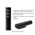 Miniatyrbillede 4 af 5: Bluetooth Adapter Modtager Bærbar Håndfri Bluetooth 4.2 Audio Modtager Bilsæt & Mini 3.5mm Aux Trådløs Audio Adapter Til Hovedtelefoner Bilhøjttaler