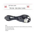 Miniatyrbillede 4 af 5: USB-kabel til Exilim EX-S10 EX-S12 EX-Z80 EX-Z77 EX-Z2 EX-Z9 EX-Z90 EX-Z2000 EX-Z2200 EX-Z2300 TR20