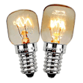 Miniatyrbillede 1 af 3: Premium Køleskabs-/Fryserpære / Lampe E14 Skrue 25w 240v Wolfram. (2 stk)