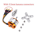 Pikkukuva 5 / 5: 2212 1400KV Harjaton Moottori+30A ESC+SG90 Servot+8060 Potkuri FPV RC Lentokoneeseen
