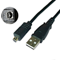 Miniatyrbillede 2 af 5: USB-kabel - 10-bens til USB-datakabel til Sony Handycam DCR-SR40/e HDR-CX110/e DCR-SR200/e DCR-DVD803 DCR-DVD602