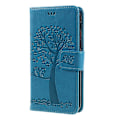 Miniatyrbild 2 av 4: Imprint Tree Owl Magnetiskt Plånboksfodral i Läder med Stativ för Samsung Galaxy A5 (2017) SM-A520F