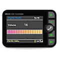 Miniatyrbilde 3 av 5: Bil DAB Bil Bluetooth MP3 Digital Radio Grafisk Display Fargeskjerm Biltilbehør