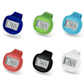 Miniatyrbillede 5 af 5: Kæledyrs Pedometer 3d Silikone Multifunktionel Pedometer Stor Skærm Digital Display 3d Backclip Pedometer