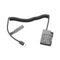 Miniatyrbillede 5 af 5: EL14 Dummy Coupler Batteri Type-C Fjederkabel til Nikon D3100 D3500 D5100 D5200 D5300 D5600 P7000 P7100 P7700 P7800