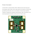 Miniatyrbillede 4 af 5: 24Ghz Menneskelig Tilstedeværelsessensor Modul TTL Seriel Kommunikation LD1115H -