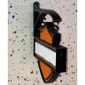 Miniatyrbilde 2 av 4: Harley Davidson Veggdekorasjon, Harley Davidson Logo Skilt Ornament, Harley Davidson Veggdekorasjon, Ingen LED