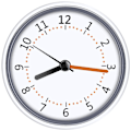 Miniatyrbild 1 av 3: Mini duschklocka Vattentät Ip24 Väggklocka Sugkopp Badrumsklocka Akryl Face Suction Clock (haoyi