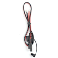 Miniatyrbillede 4 af 5: 2 stk. Motorcykel Batterilader SAE Opladningskabel SAE Hurtigkoblingsstik til 12V Ringterminal
