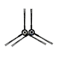 Miniatyrbilde 5 av 5: Erstatningstilbehørssett for A7 A9s V8 V8s X750 X785 X800 V80 Silvercrest Ssr1 Ssra1 Støvsuger Robo g20241746332