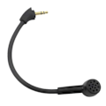 Miniatyrbillede 3 af 5: Udskiftningsspillemikrofon 3,5 mm mikrofon til HyperX Cloud Mix gamingheadset hovedtelefoner Svanehalsmikrofon