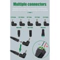 Miniatyrbillede 2 af 4: Universal 5V USB-ledning, USB til DC-kabel med 8 typer stik til Android-telefoner, , Bank, Legetøj