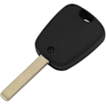 Miniatyrbillede 4 af 5: Komplet nøgle med elektronik til programmering Plip Peugeot 107 207 307 407 106 206 306 406 Citroen C1 C2 C3 C4 C5 C6 C8 Xsara Saxo Berlingo Fjernbetjening