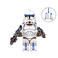 Miniatyrbillede 2 af 5: 8 stk./sæt Star Wars Minifigur Samlede Byggeklodser Legetøj Echo Jesse Rex Figur Samleobjekt Legetøj Børn Fans Gave  [ege][hsf]