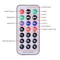 Miniatyrbild 5 av 5: Diy Bluetooth-högtalarkit LED FM-radio USB Mini Hemljudsförstärkare med digital display Lödprojekt(transparent)