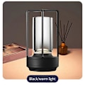 Miniatyrbilde 4 av 5: 2600MAh Oppladbar LED Bordlampe Moderne Berøringsjustering Bordlampe for Soverom Restaurant Dekor