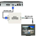 Miniatyrbild 1 av 4: VGA till BNC Videokonverter VGA till BNC Videoadapter VGA till BNC Utmatningsvideokonverteradapter