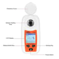 SMART SENSOR ST335A Digitalt Refraktometer ATC Sukkerprocent Tester 0-35% Sukkerkoncentrationsdetektor