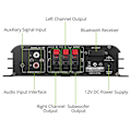 Miniatyrbillede 4 af 5: 90W S-188 Bluetooth Stereo HiFi Forstærker 2.1 CH Audio Effektforstærker Bas Diskant Kontrol Musik Afspilning