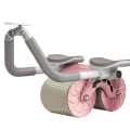 Miniatyrbillede 1 af 2: Automatisk Tilbagefjedrende Abdominal Rulle Træning Abdominal Muskel Artefakt Træningsudstyr Husholdning