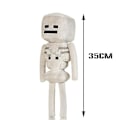 Miniatyrbilde 2 av 3: Minecraft Skeleton Plysjedokke Puttetøy Ultramyk Dukke Bursdagsgave til Barn