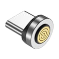 Miniatyrbild 1 av 5: 7-Pin Typ C Magnetiska Pluggar Snabbladdningskabeladapter för Magnetisk Laddare 360° Rotation