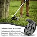 Pikkukuva 3 / 3: 4 kpl F016f05320 varaosa kelojen kansi, Bosch F016f05320 trimmeri kelojen kansi Bosch Easygrasscut 23, 26, 18, 18-230, 18-260, 18-26