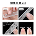 Miniatyrbillede 3 af 5: 1 stk Professionel Nano Glas Neglebuffer Holdbar Fil Polermaskine Manicure Filer Negle